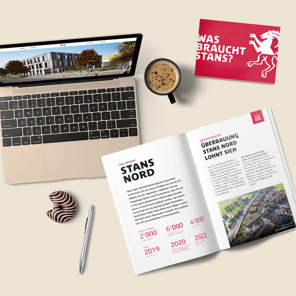 Corporate Design & Website: Stans Nord